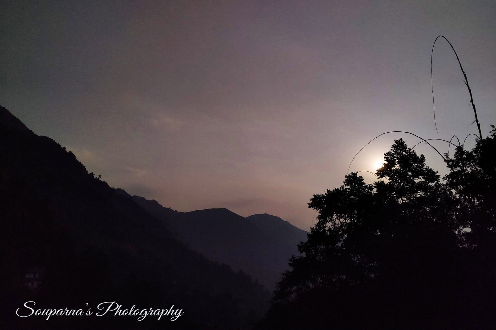 Sun Rise in Darjeeling